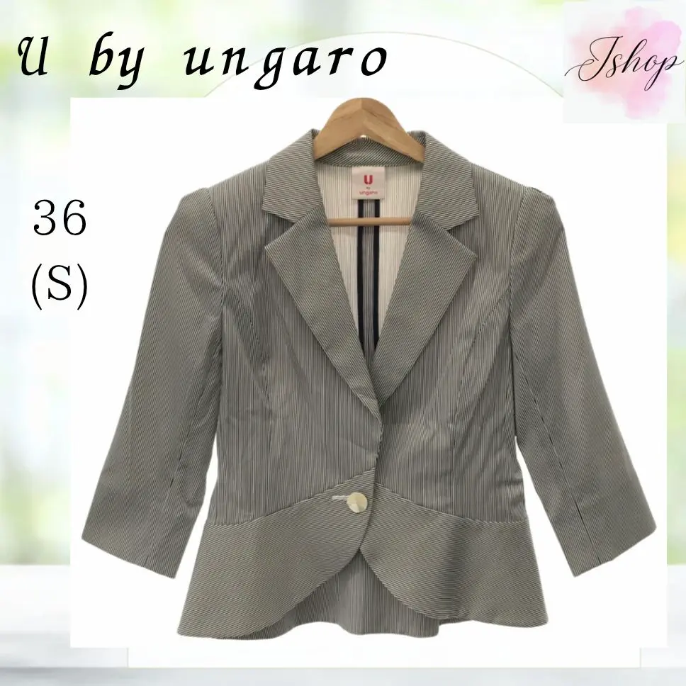 ungaro ジャケット 2025年最新】ユーバイウンガロ レディース テーラードジャケット