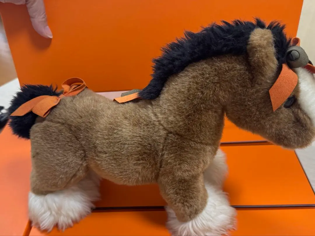エルメス ぬいぐるみ　エルミー　PPM 　馬 ぬいぐるみ 馬 《エルミー》 PM | Hermès - エルメス-公式サイト