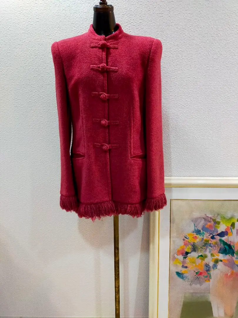 RENA LANGE レナランゲ ツイード ジャケット RENA LANGE レナランゲ ツイード ジャケット