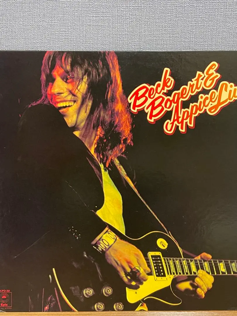 ベック・ボガート・アピス LIVE LP レコード BECK, BOGERT BECK, BOGERT & APPICE / Beck Bogert & Appice Live (LP