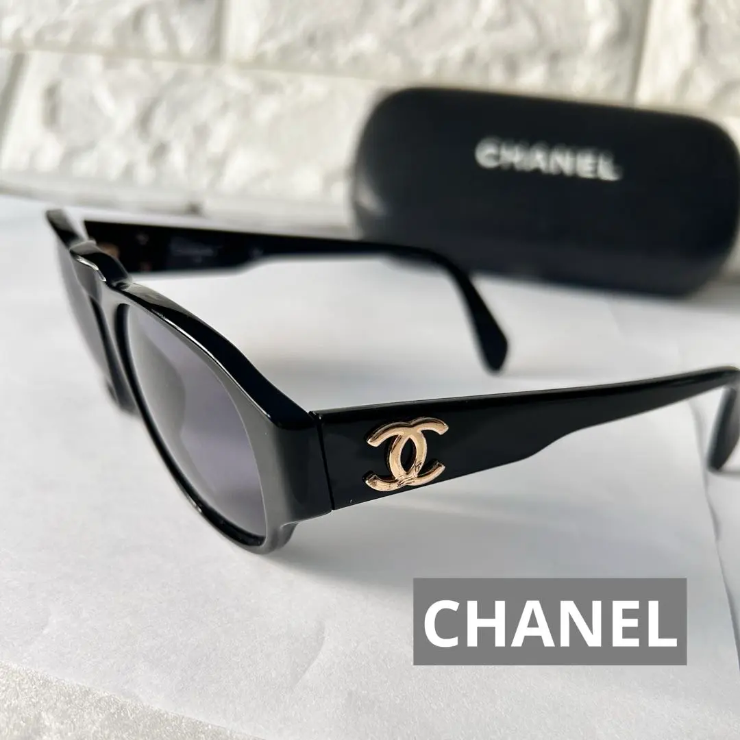 楽天市場】CHANEL シャネル サングラス ココマーク スモーク 黒