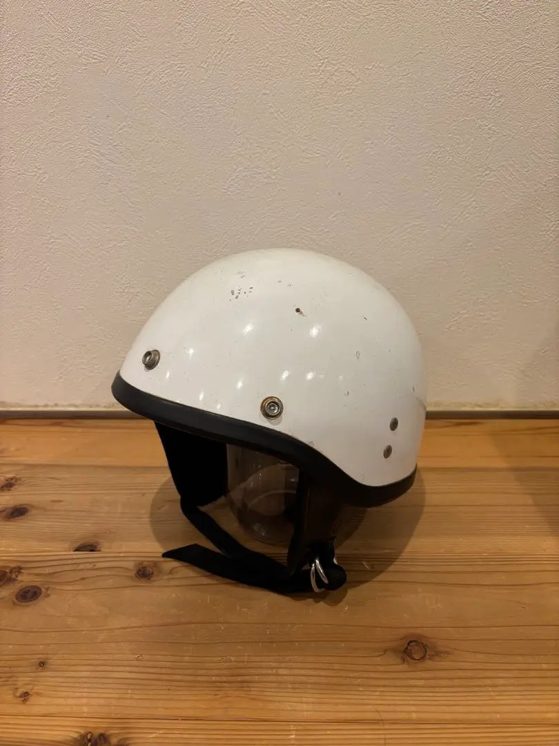 SHOEI昭和レトロヴィンテージ半帽ヘルメット Mサイズ BF-1現状販売 当時物 shoei BF-1 ハーフ ショーティ 半ヘル 旧車 ビンテージ