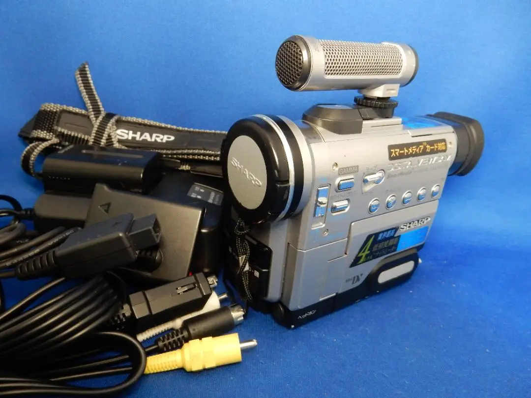miniDVのダビングに！ SHARP ビデオカメラ VL-PD7 Yahoo!オークション - ダビンクに最適 SHARP VL-PD7 デジタル