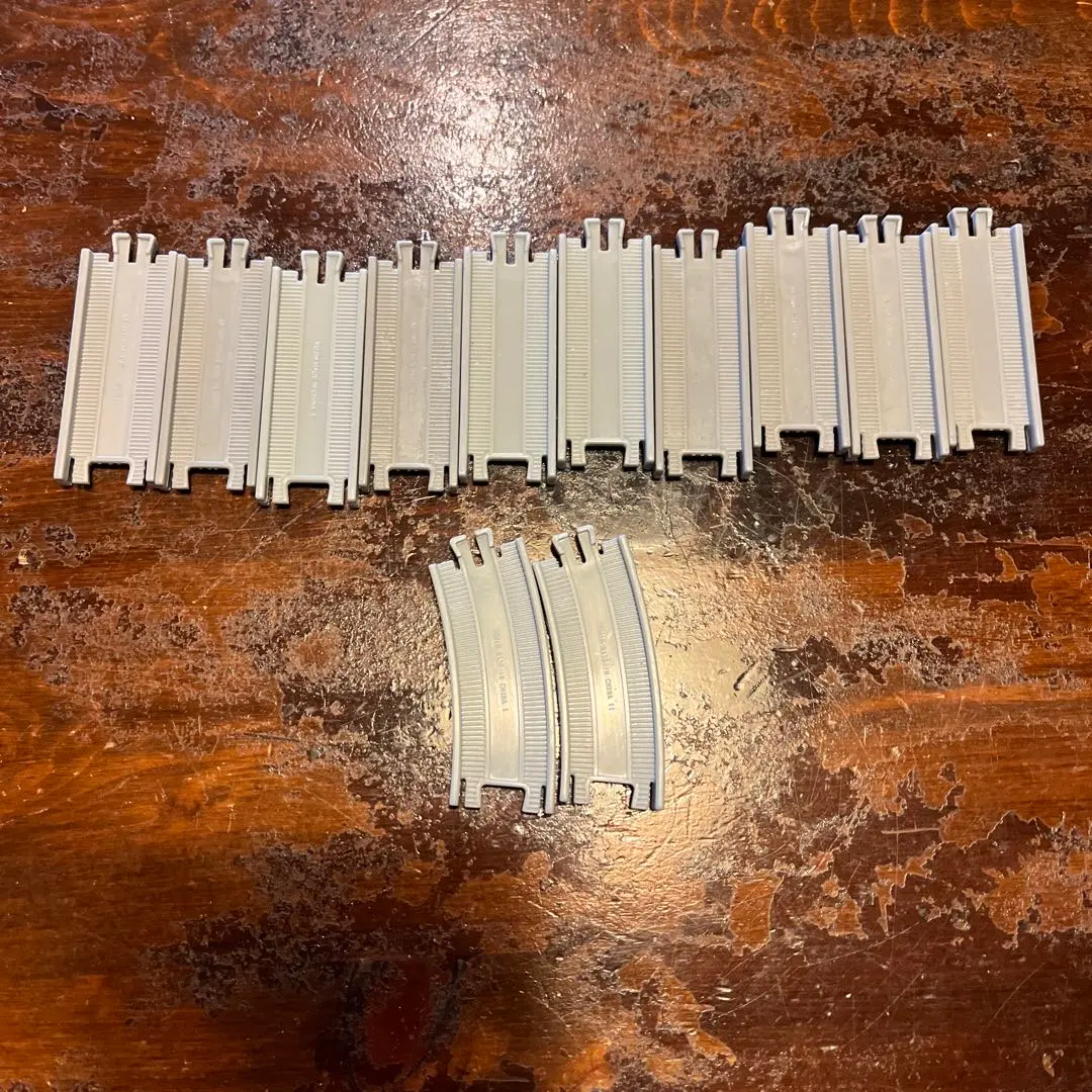 Thumbnail of Capsule Plarail New Rails: Straight and Curved Rails, Gray