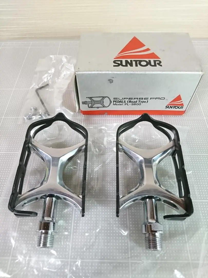 SUNTOUR SUPERBE PRO トゥークリップペダル