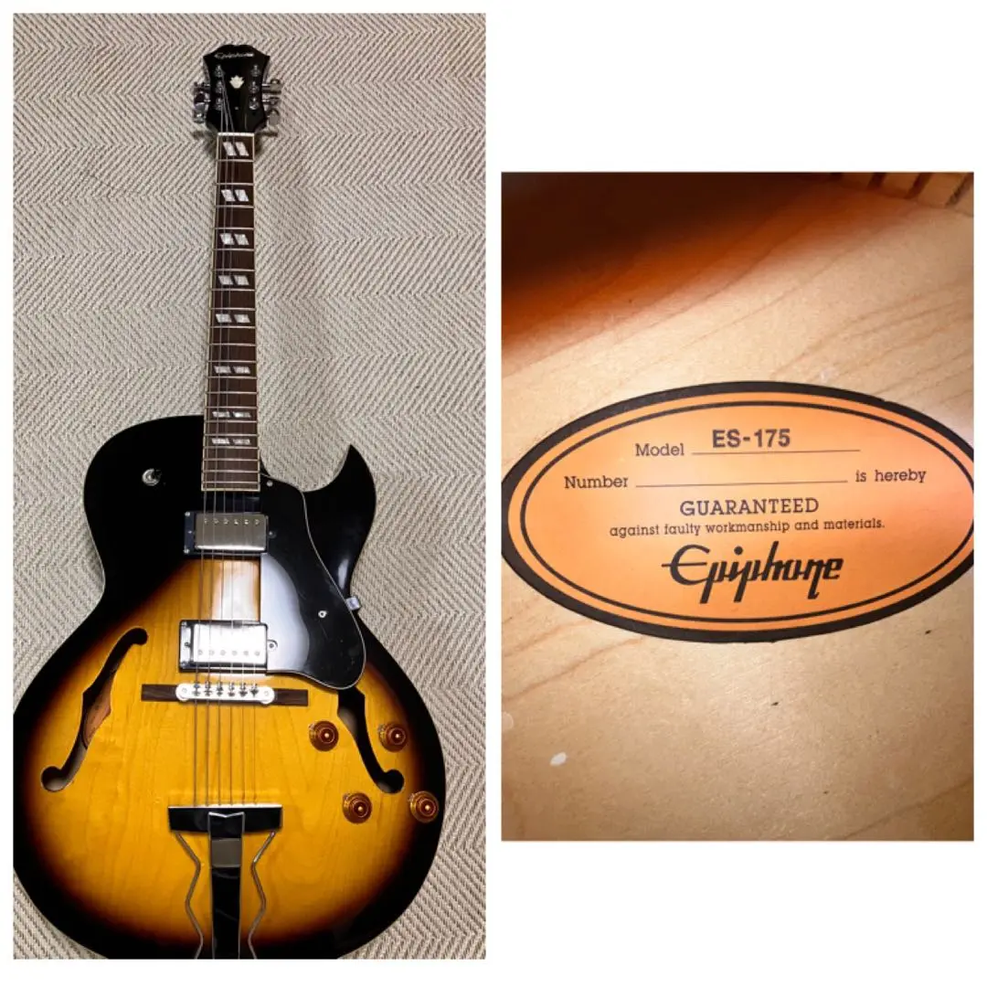 超美品 Epiphone ES-175 CUSTOM SHOP エレアコ 2025年最新】EPIPHONE ES-175の人気アイテム - メルカリ