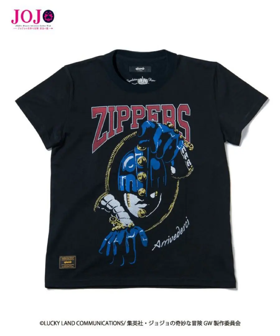 glamb ジョジョの奇妙な冒険 スティッキーフィンガーズ ⭐︎お値下げ ジョジョglamb スティッキー フィンガーズTシャツ
