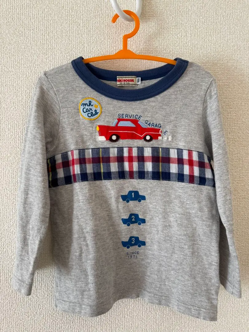 Thumbnail of Miki House Long Sleeve T-shirt 100cm