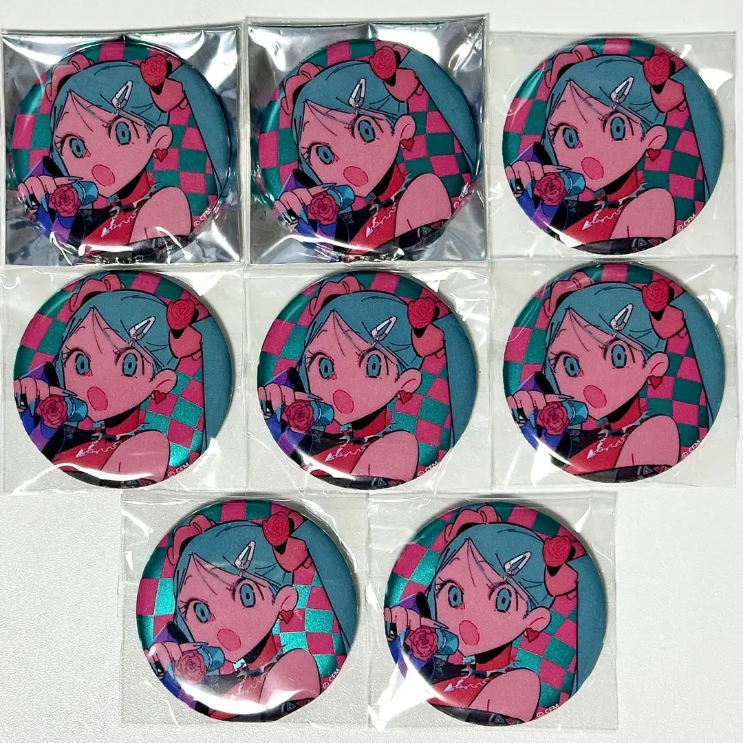 鏡音レン ジャックローズアイスクリーマー ナタリーストア 缶バッジ 9点 ピアプロキャラクターズ ジャックローズアイスクリーマー