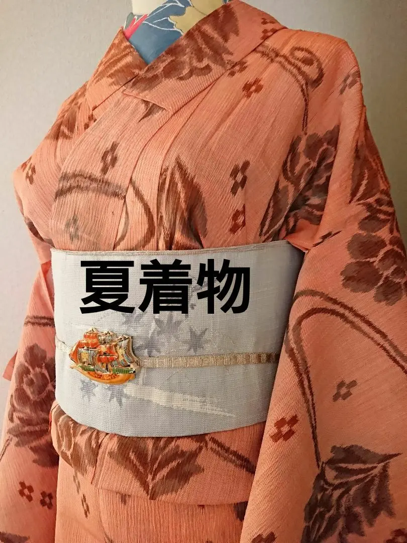 着物リメイク　新品小千谷ちぢみ手絞りチュニック 0_d06ed4a4bb9451f9ac53281af1d2