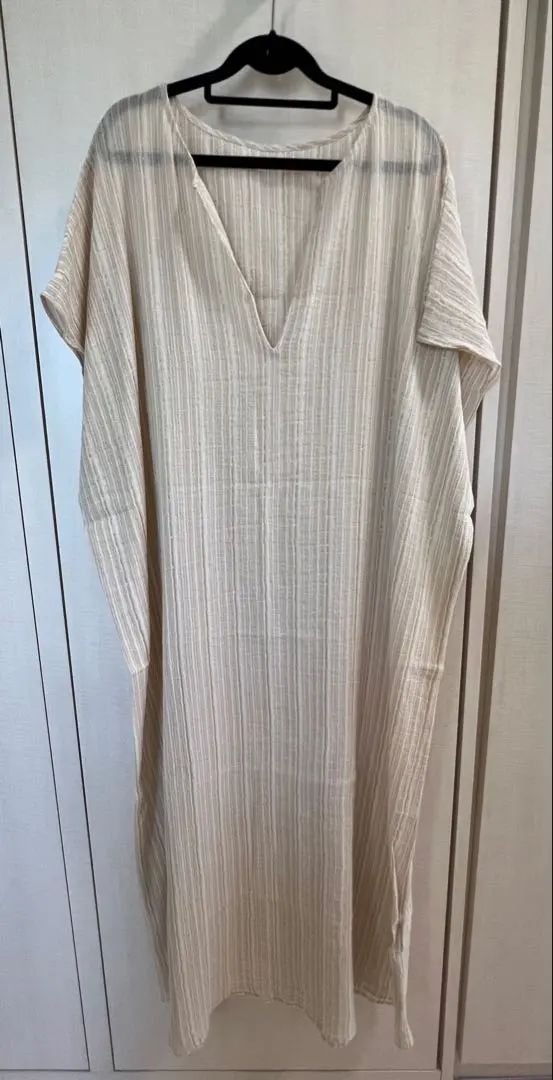 Thumbnail of New ★ Framework ★ Relaxed French Sleeve Long Dress ★ Gold-toned