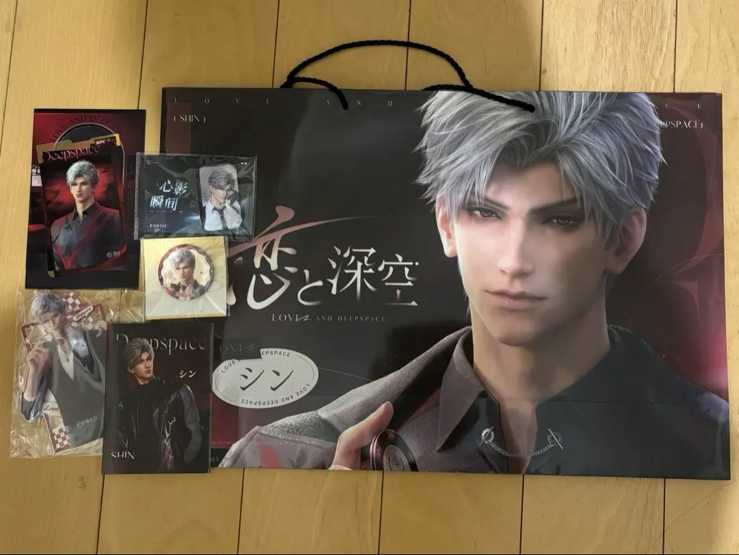 恋と深空 ポップアップ 特典 ショッパー レイ ホムラ シン セット 恋と深空 ポップアップ 特典 ショッパー レイ ホムラ シン