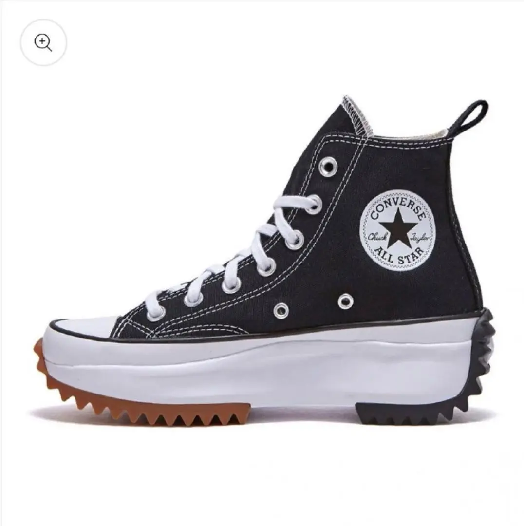 新品未使用！箱付き！コンバース ランスターハイク　ブラック 25cm CONVERSE - [スピード発送] コンバースランスターハイク