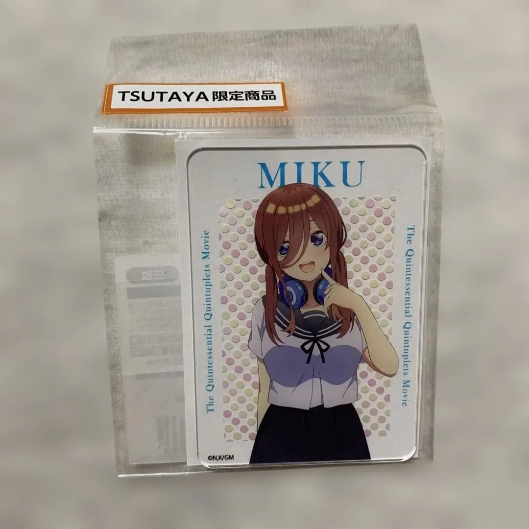 五等分の花嫁 TSUTAYA タマコ アクスタ アクリルカード 缶バッジ TSUTAYA限定「五等分の花嫁」POP UP SHOP『五つ子ちゃん、全員