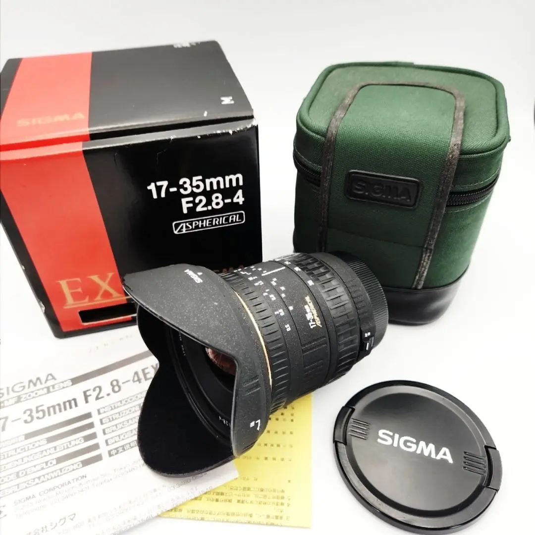 ♥︎◇フルセット♪ ◇超広角レンズ ◇SIGMA 17-35ｍｍ canon ♥︎◇フルセット♪ ◇超広角レンズ ◇SIGMA 17-35mm canon