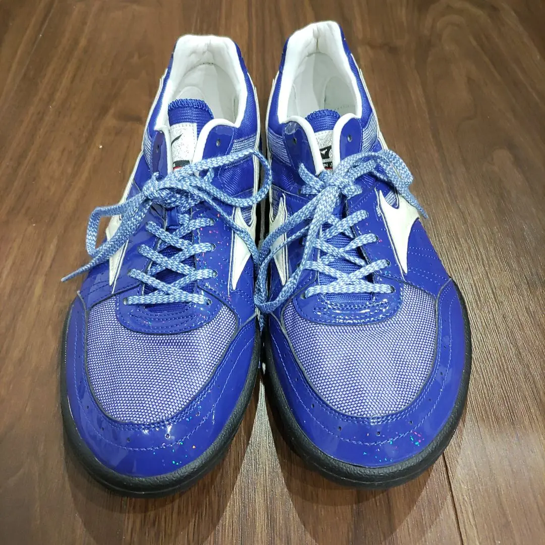 Mizuno FIELD GEO THスパイクシューズ 青26.5cm ミズノ MIZUNO フィールドジオ JT JAPAN 右投げ用 やり投