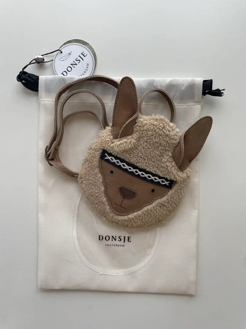 新品未使用】donsje ドンシェ ポシェット 鳥 インコ ショルダー