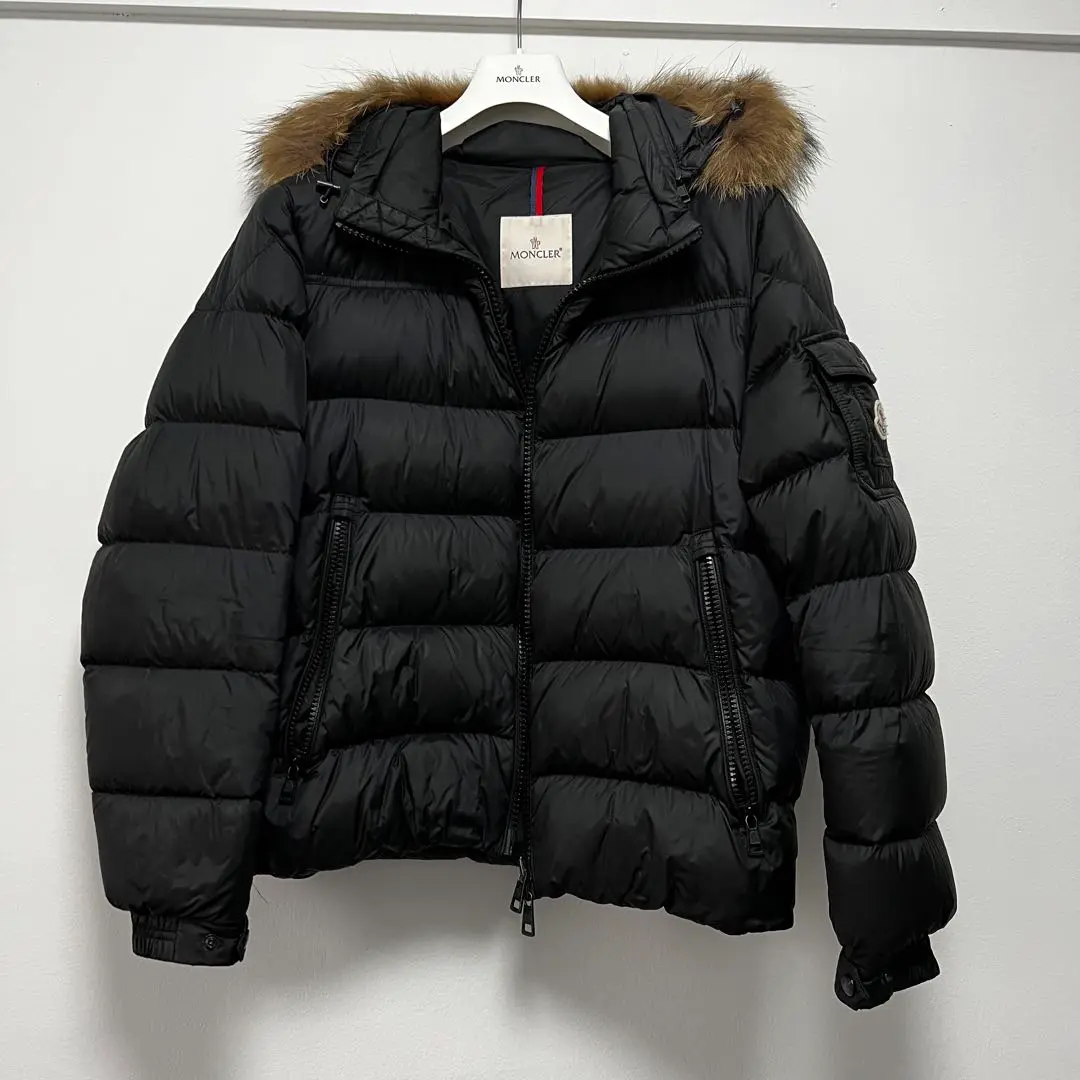 【chama】【美品】Moncler Marque ネイビー サイズ3 MONCLER - MONCLER(モンクレール) コート サイズ1 S レディース