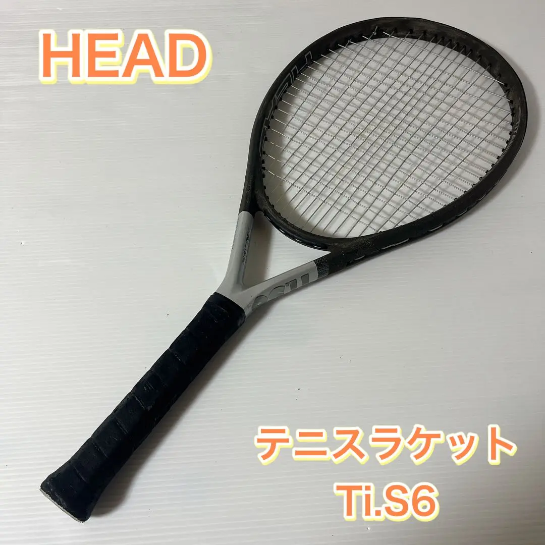 HEAD Ti.S6 デカラケ 超軽量 テニスラケット 初心者向け名機 HEAD Ti.S6 デカラケ 超軽量 テニスラケット 初心者向け名機