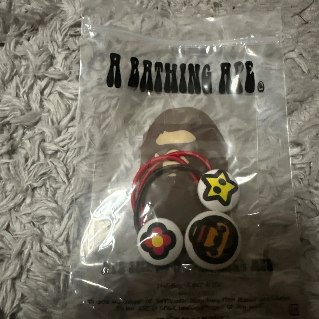 【レア】新品未使用　A BATHING APE　マイロ　ヘアゴム　6点セット 2025年最新】A BATHING APE レディース ヘアゴム・シュシュの