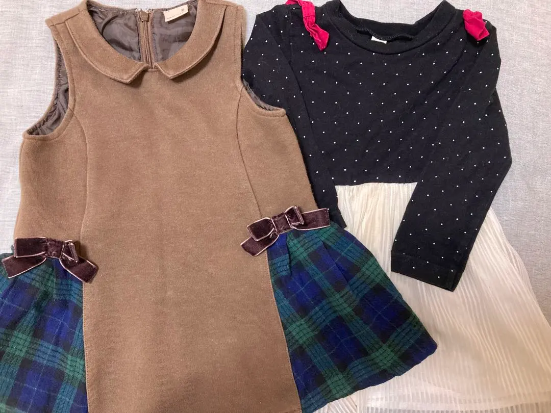 Thumbnail of Petit main jumper skirt and apres les cours dress set