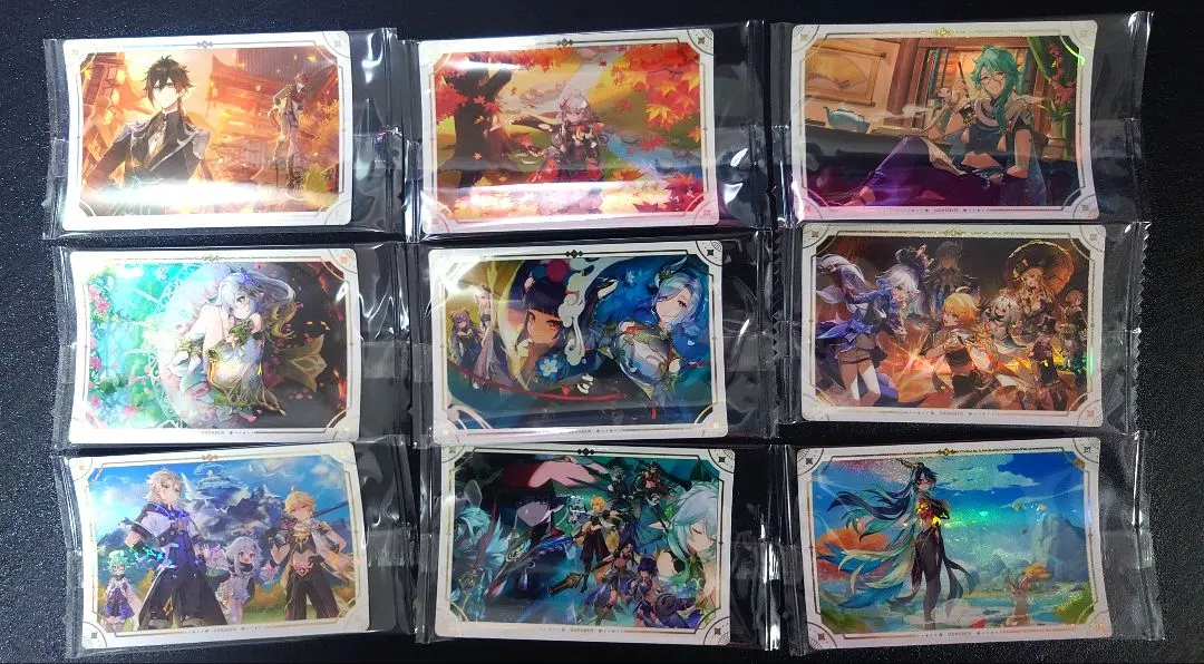 Thumbnail of Genshin Impact Seal Wafer 2 - Set of 9