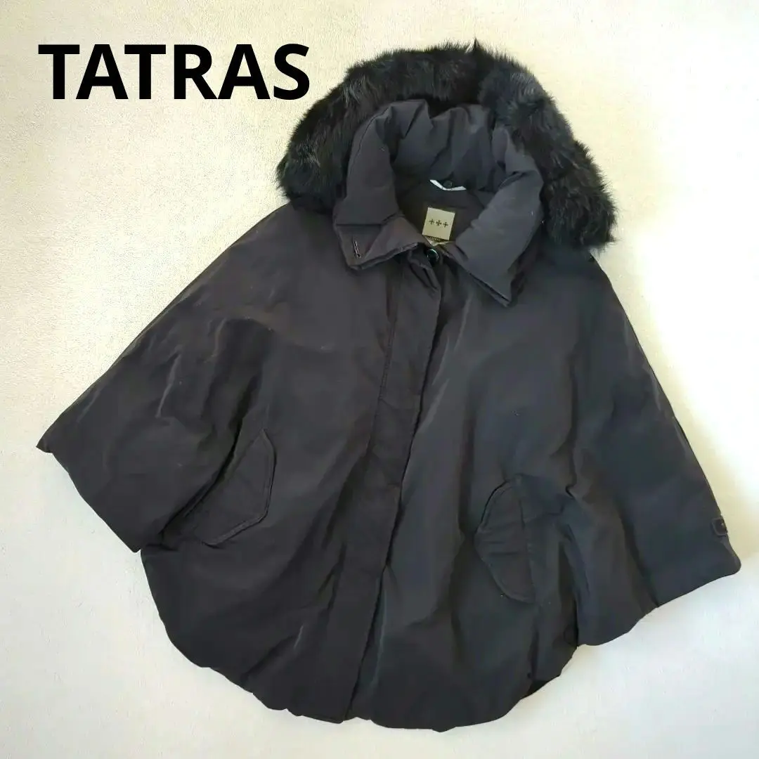 ✨未使用級✨タトラス ポンチョ マーレ リアルファー 近年モデル