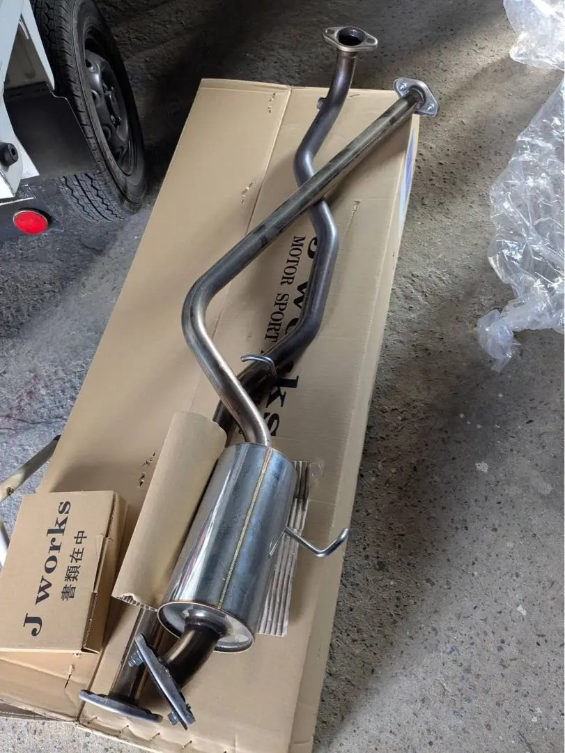 KF用 フロントパイプ中間 L175、L275、L375、エッセ等（L275
