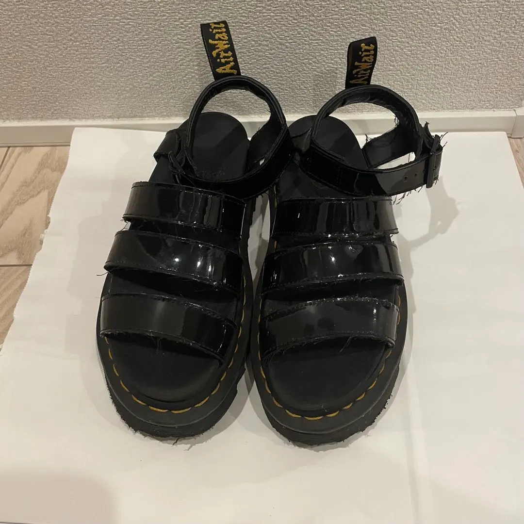 Thumbnail of Dr. Martens Black Sandals