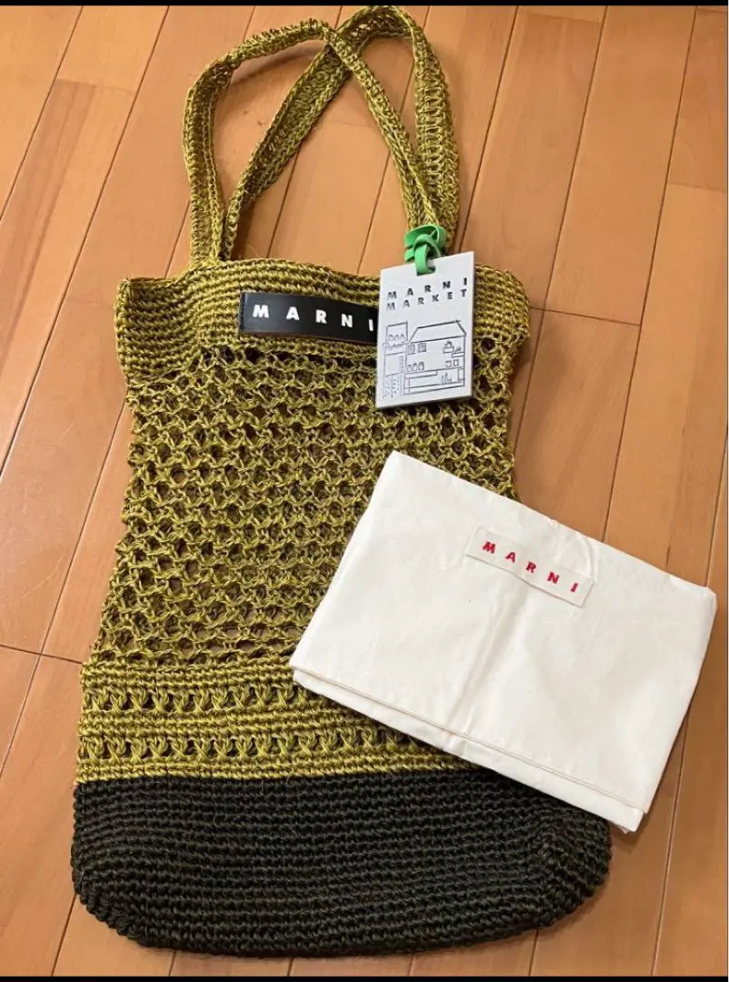 IaM様。MARNIクロシェショルダーバック❤️マルニバッグ☆ ブルー クロシェ Marni Market Hedgeバッグ | Marni