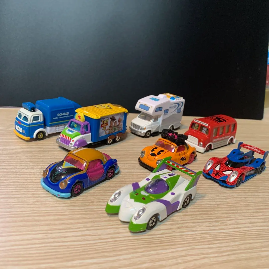 Thumbnail of Disney, Snoopy, Spider-Man Tomica Cars - Bundle