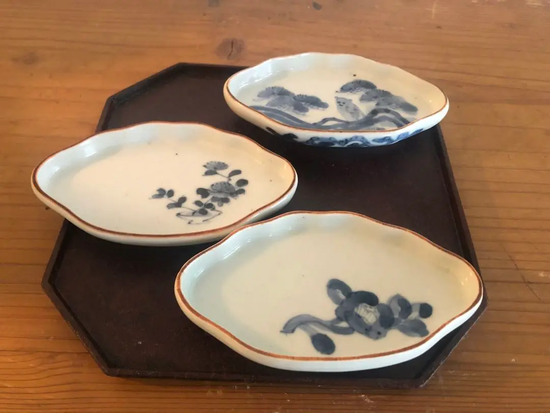 浜野まゆみ 色絵虎紋五寸皿