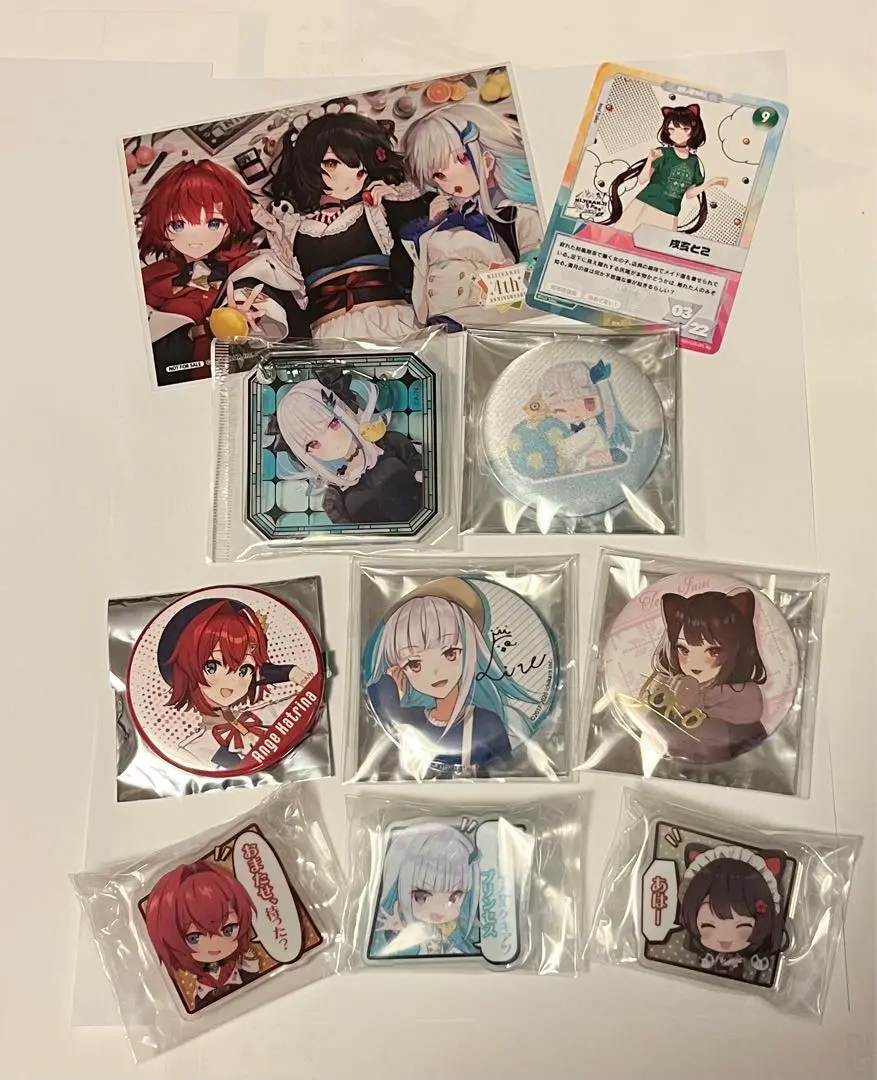 コレクションカード にじさんじ にじフェス まとめ売り にじフェス2022】コレクションカード｜にじさんじオフィシャルストア