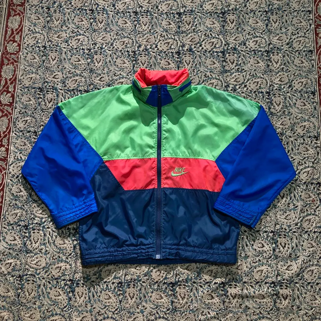 Thumbnail of 90's Nike Short Length Dolman Sleeve Windbreaker Colorful