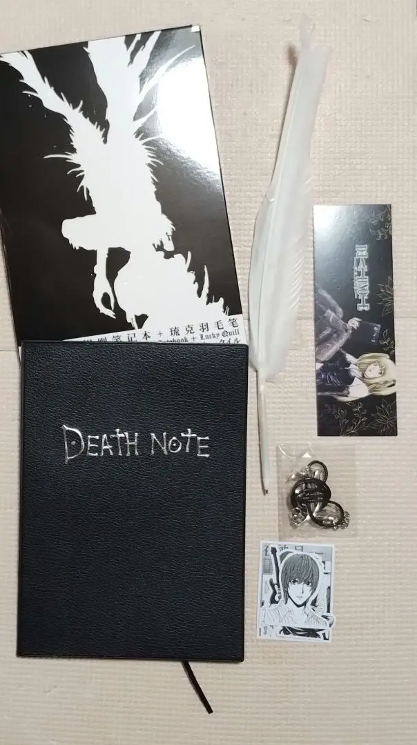 デスノートカード＆Lチャームセット 公式】DEATH NOTE EXHIBITION │ 原画展 on X: 