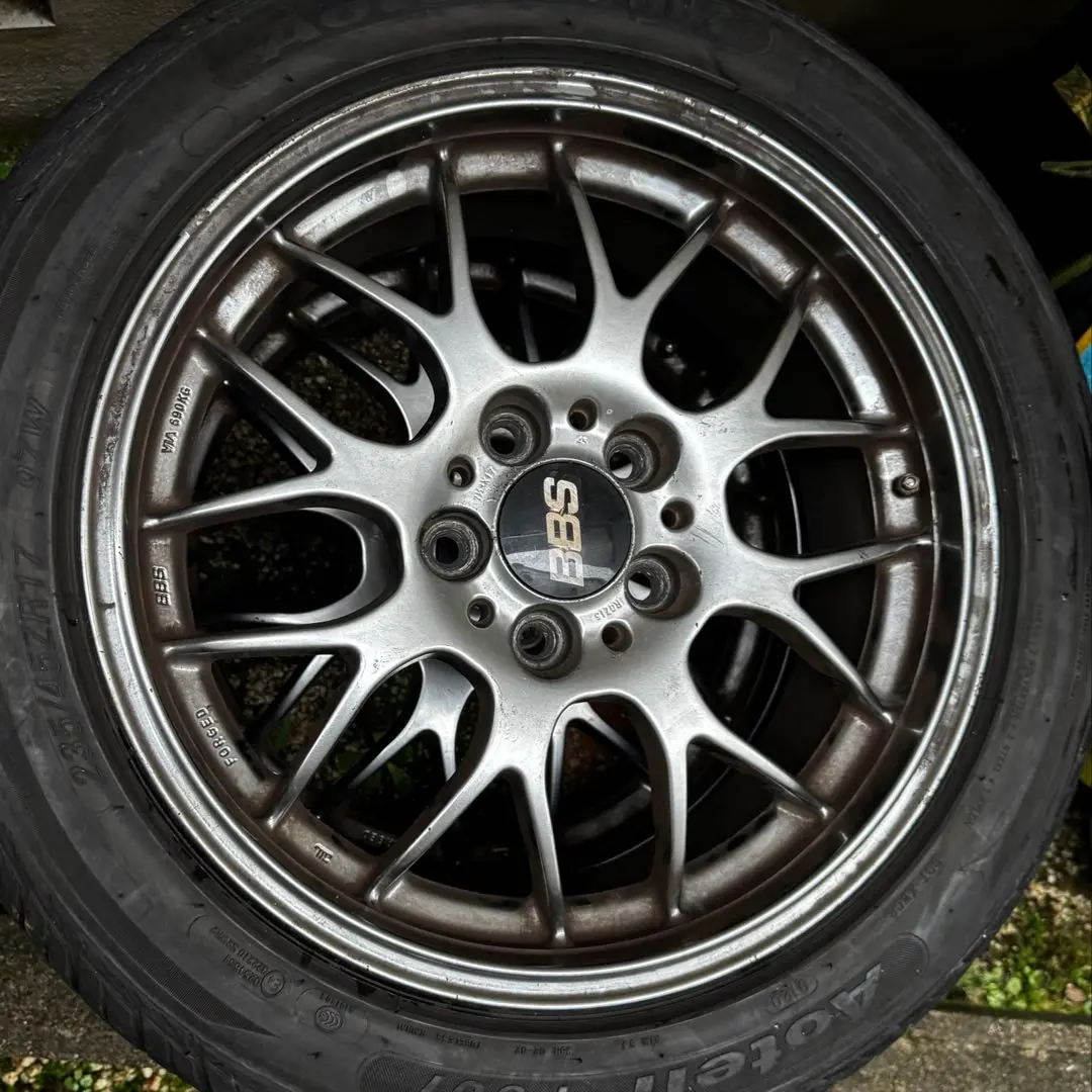 ☆　超美品　BBS RG-R ハイグロス FORGED 17インチホイール　☆ BBS RG-R - 17