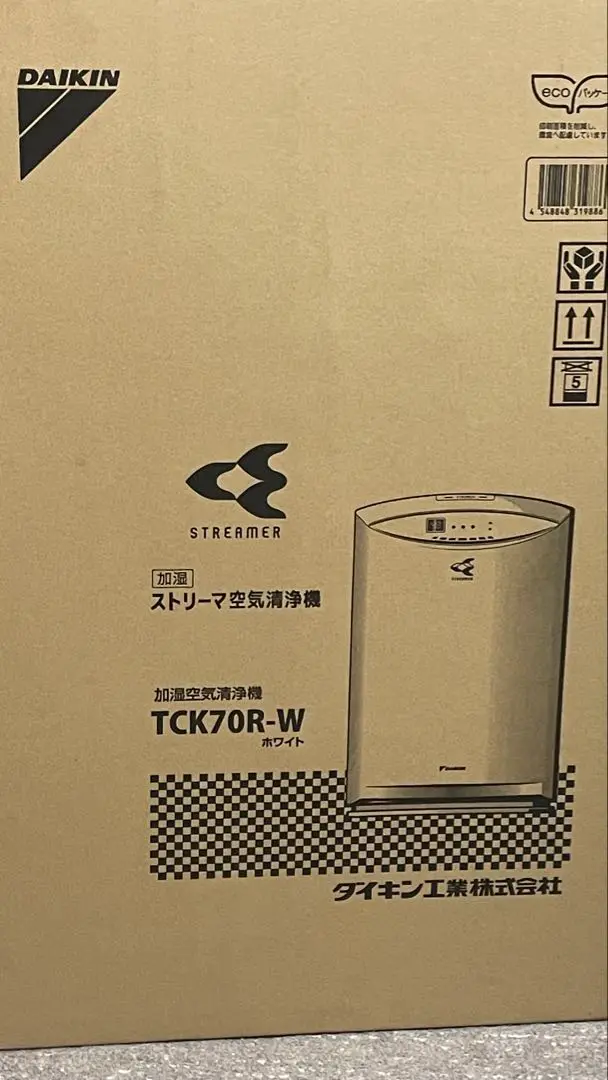 ダイキン 空気清浄機 TCK70R-W ダイキン 空気清浄機 TCK70R-W