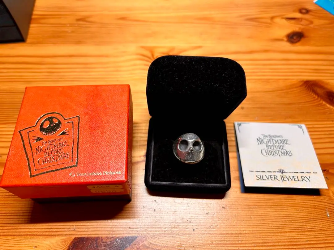 「ナイトメア・ビフォア・クリスマス」ジュエリーボックス（ＪＡＰ工房） JAP工房のシルバー製『Nightmare Before Christmas』ジュエリー