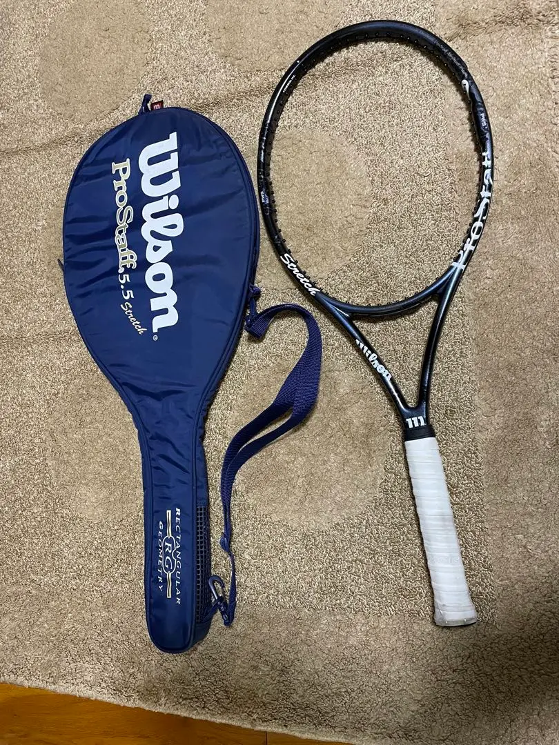 ウィルソン プロスタッフ 5.5 テニスの王子様 切原赤也 ☆テニプリ切原赤也使用/Wilson PRO STAFF 5.5 STRETCH - メルカリ