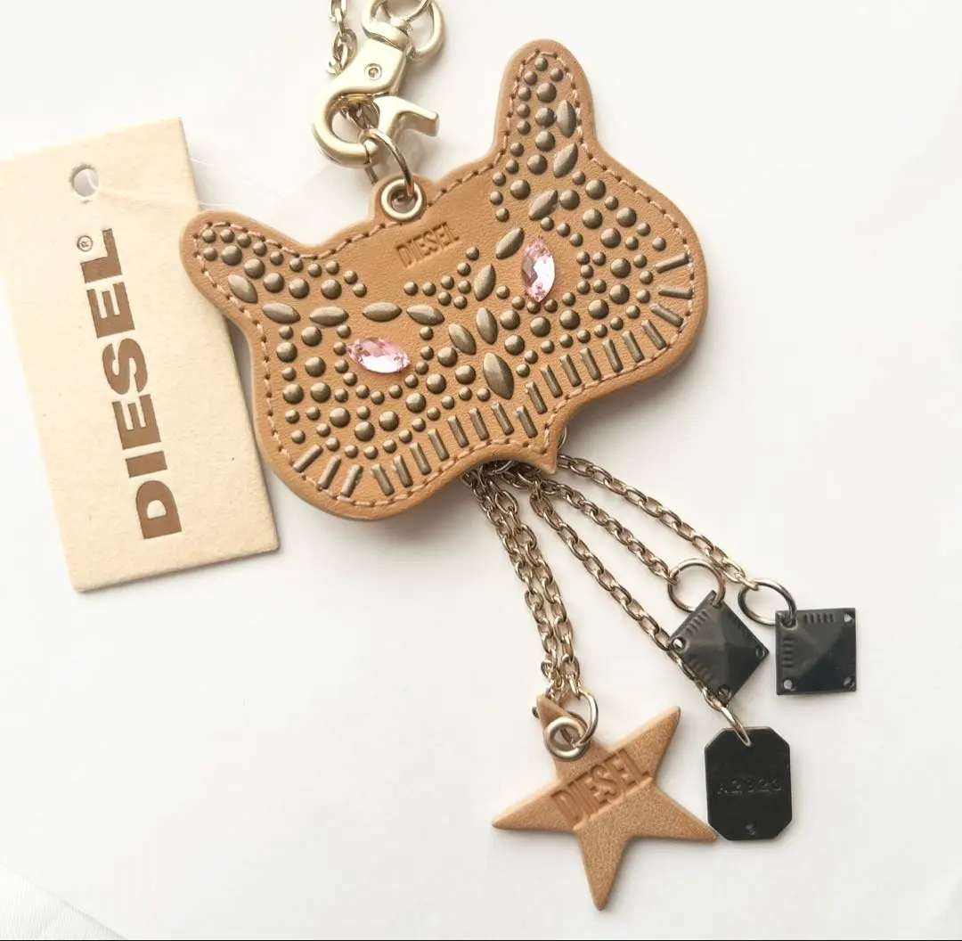 DIESEL 迪賽爾 包包吊飾 鑰匙圈 【附標籤未使用】 的縮圖