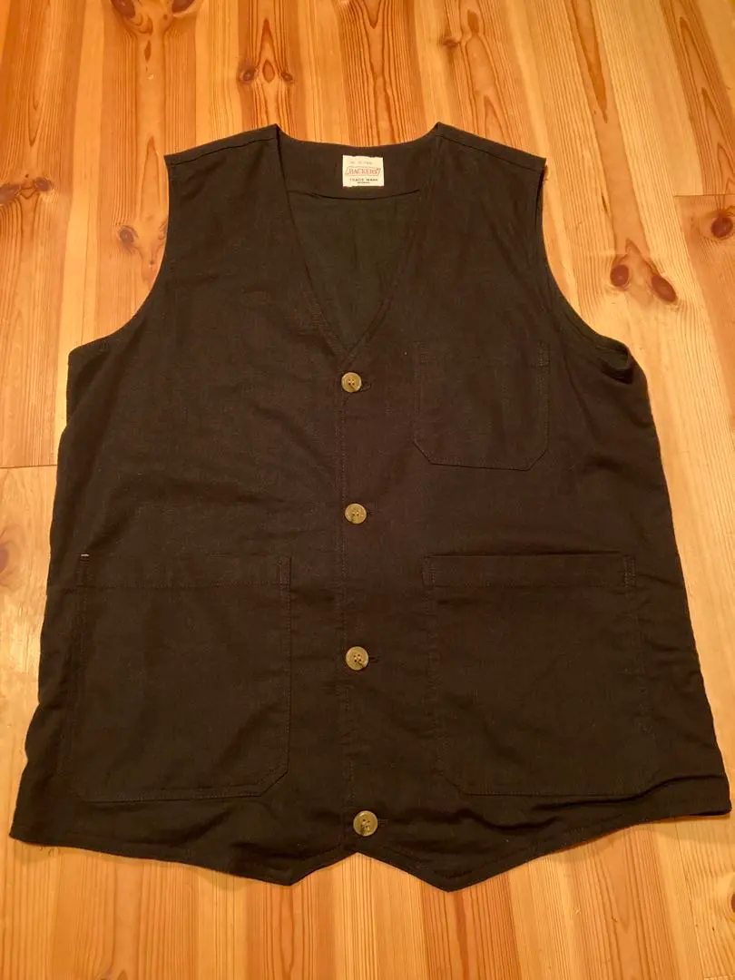 BACKERS 棉質背心 馬甲 美品！古著風格！ 的縮圖