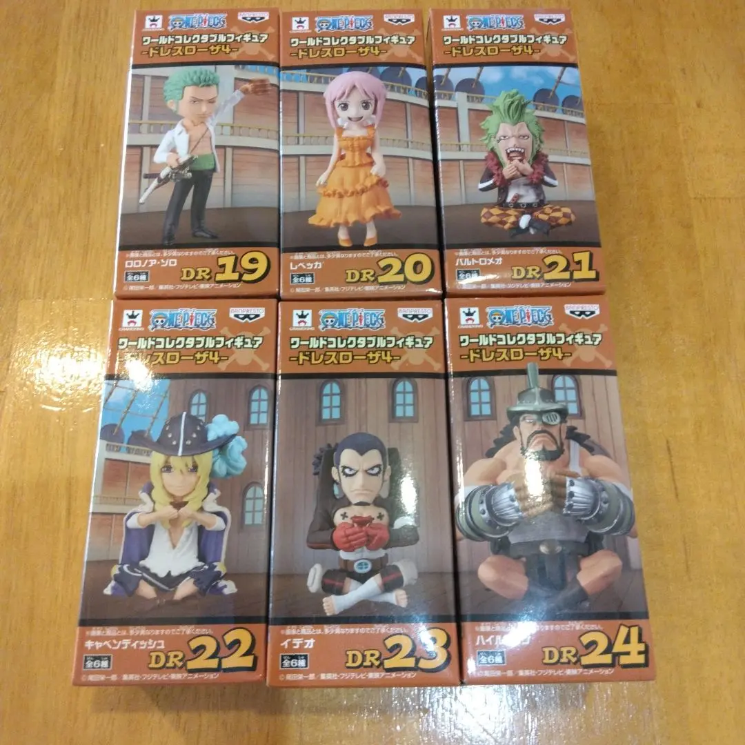ワンピース　ワールドコレクタブルフィギュア　ドレスローザ　全6種セット Amazon.co.jp: ワンピースワールドコレクタブルフィギュア