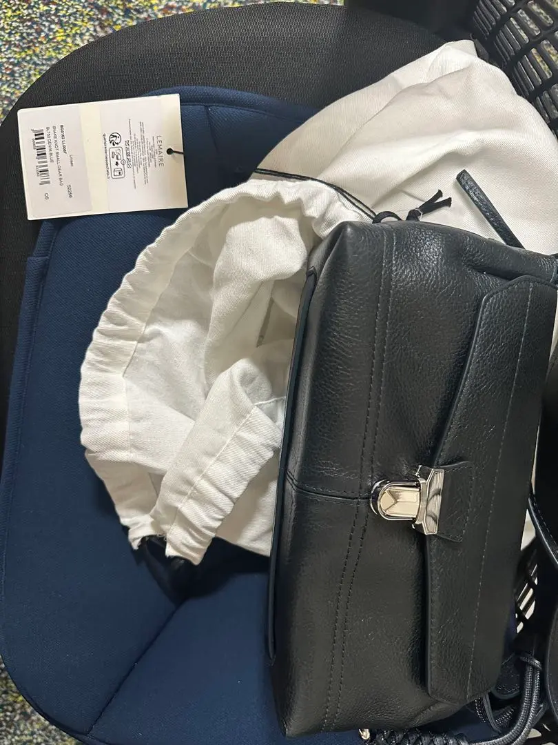 Denim Blue Snake Knot Small Gear Bag | LEMAIRE