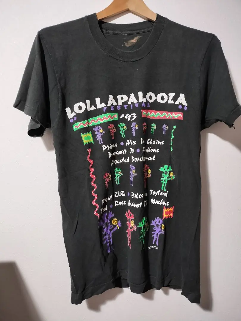 XL 93年 Lollapalooza Tシャツ ロラパルーザ LOLLAPALOOZA (ロラパルーザ) 93年 Tシャツ - 高円寺 古着屋 MAD