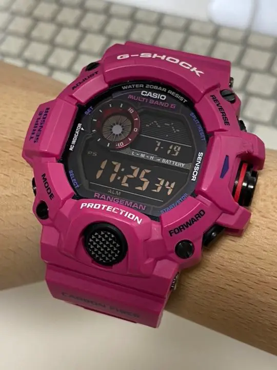 G-SHOCK GW-9400SRJ 電波 ソーラー レンジマン パープル G-SHOCK 保証付 カシオ ジーショック レンジマン パープル GW