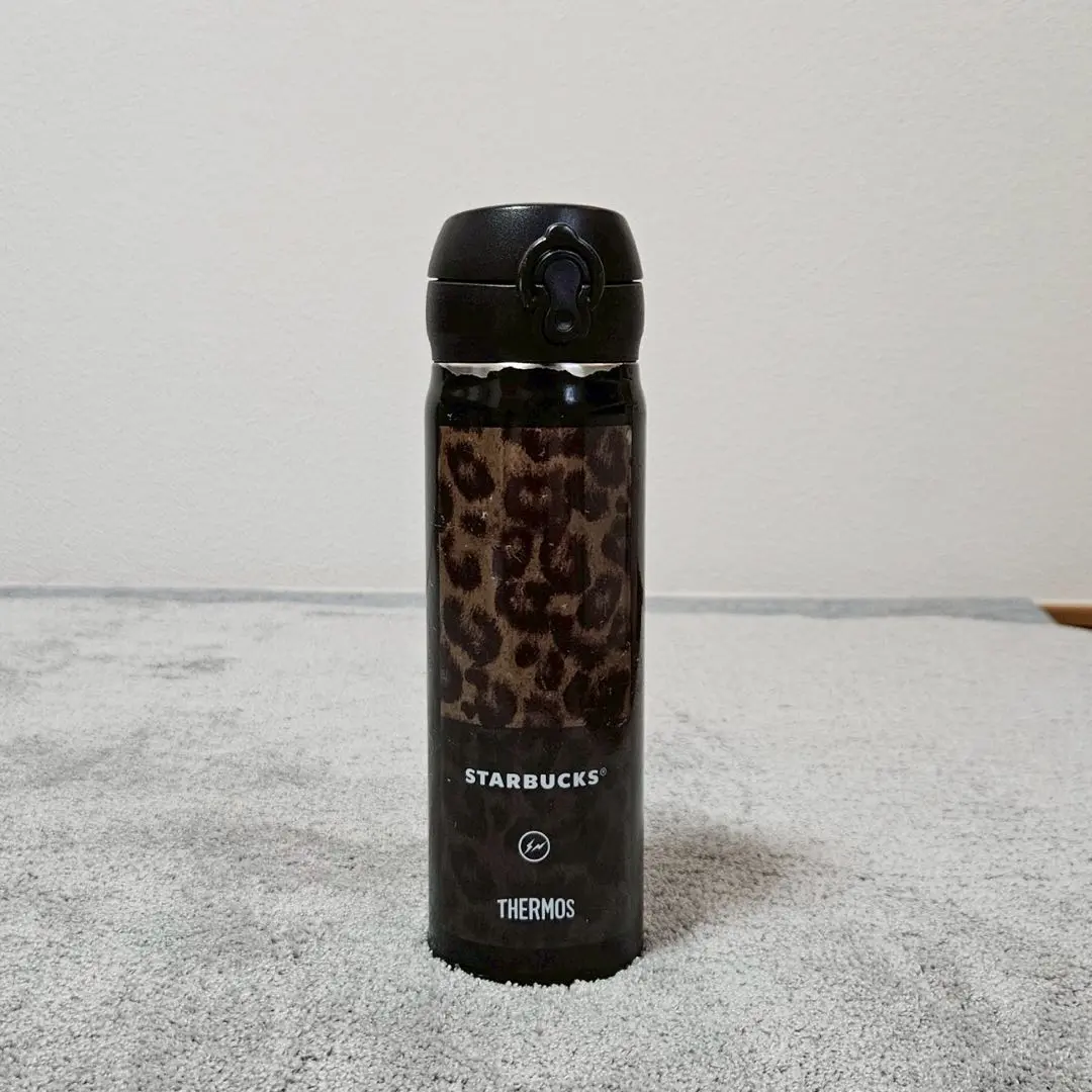 希少品　美品　スターバックス　フラグメント　水筒　レオパード　藤原ヒロシ Amazon｜スターバックス fragment FRGMT MYST 藤原ヒロシ