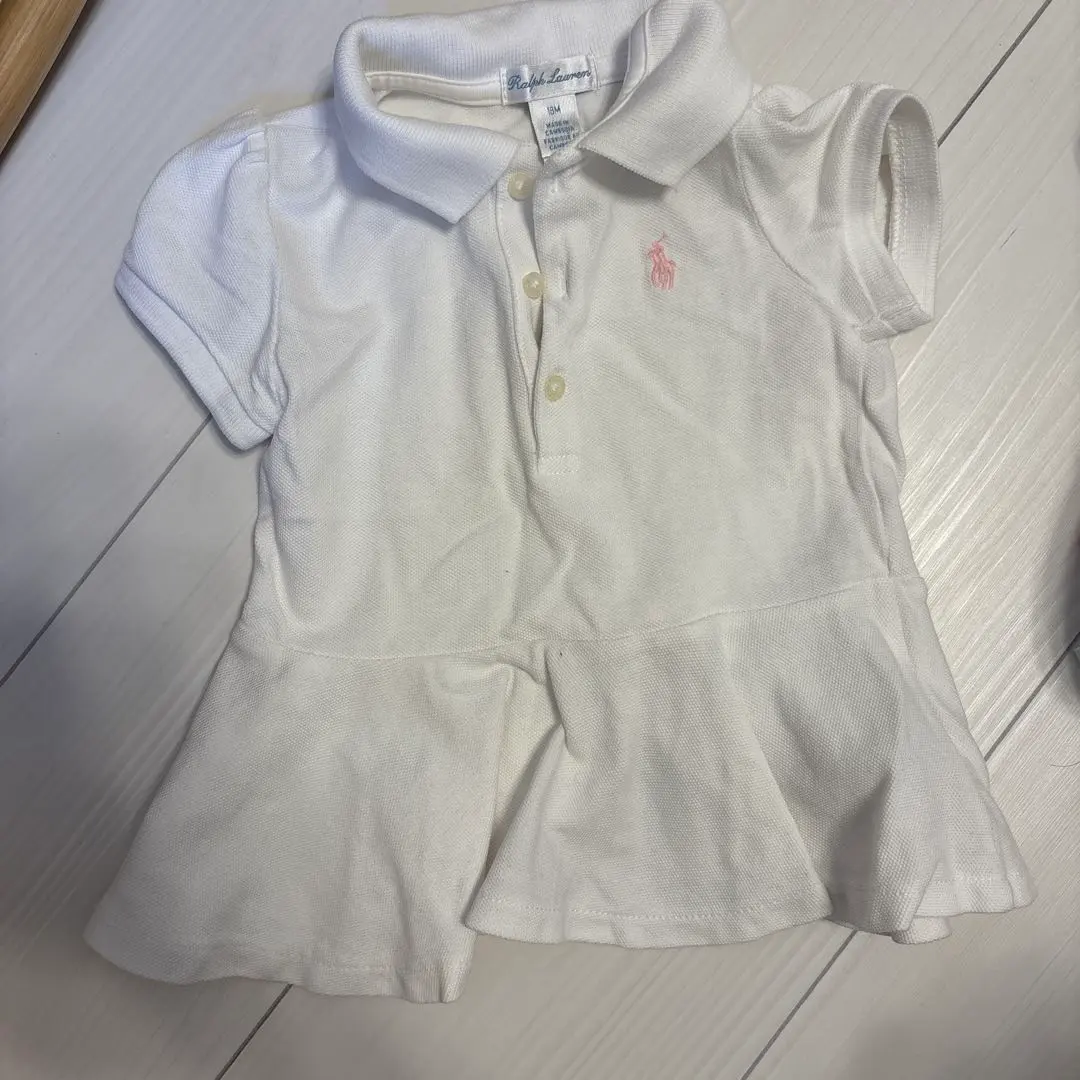 Thumbnail of Ralph Lauren White Polo Shirt 18M