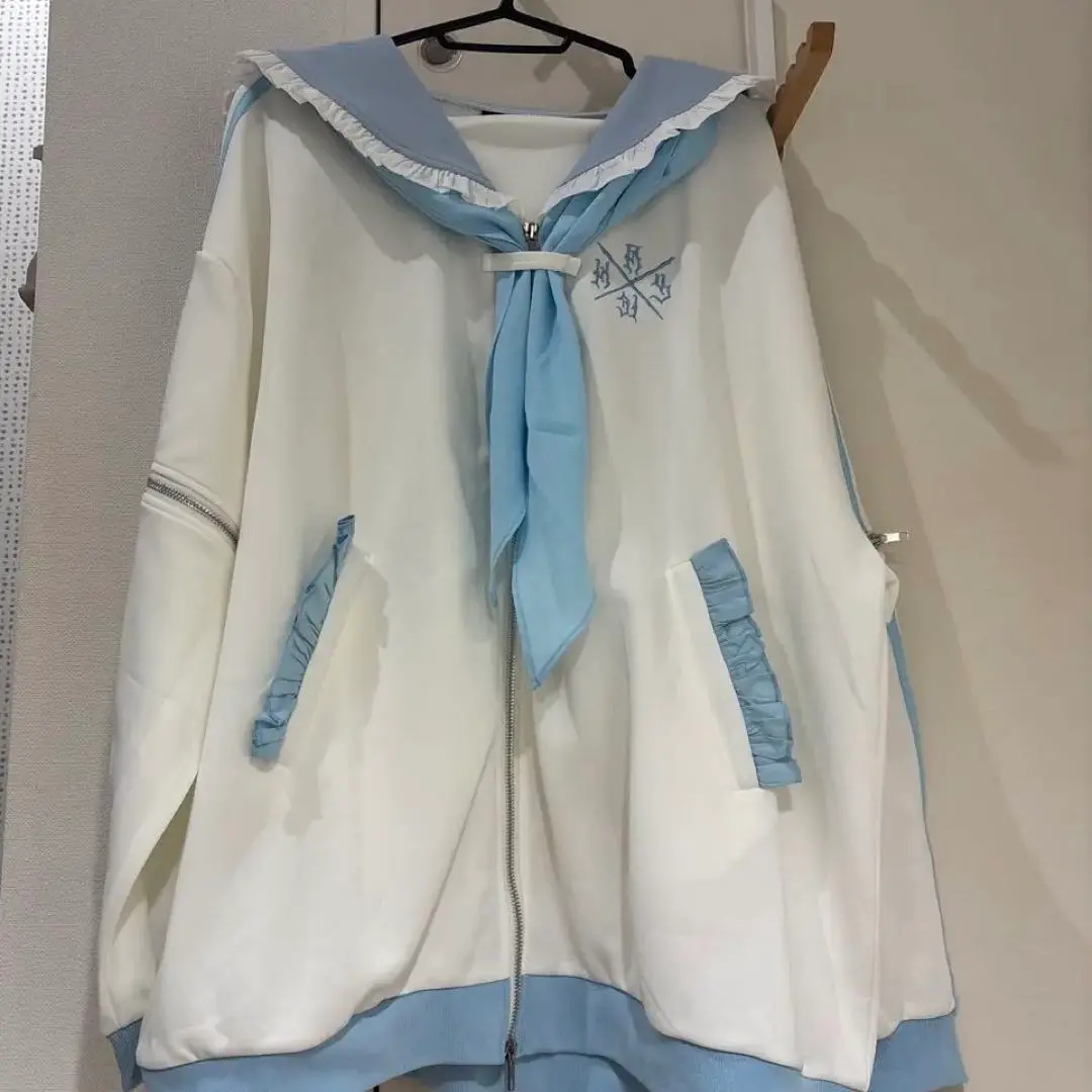 kry clothing 「みや子×KRY」 学ランセーラー hoodie みや子×KRY」 | KRY clothing
