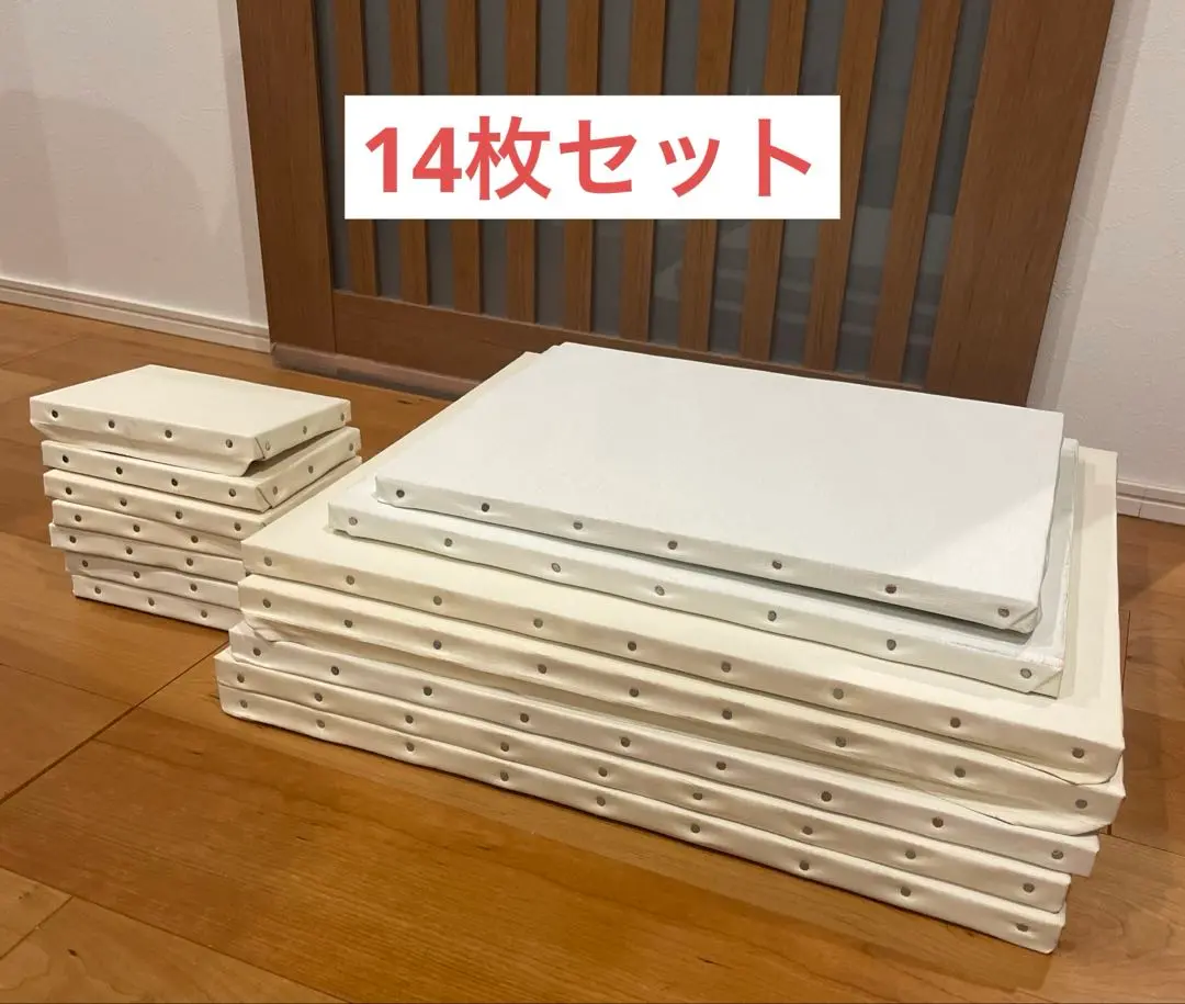 未使用　F10号　麻張りキャンバス５枚セット　no4 Amazon.co.jp: ゆめ画材 限定 張りキャンバス F10 麻100％ 中目
