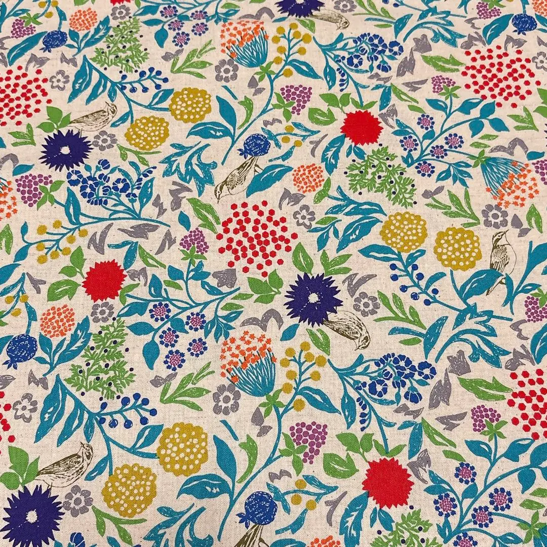 Thumbnail of echino Cotton Linen Sheeting Murmur, Light Beige, 110cm x 50cm